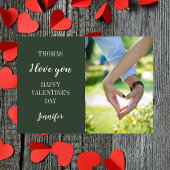 クリスチャン・カトリック夫婦の写真バレンタインデー シーズンカード