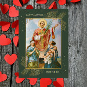 クリスチャン・カトリック夫婦の写真バレンタインデー シーズンカード