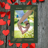 クリスチャン・カトリック夫婦の写真バレンタインデー シーズンカード