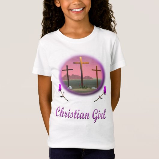 クリスチャン・ガール Tシャツ (正面)