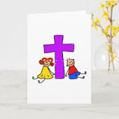 クリスチャン・キッズ カード (黄色い花)