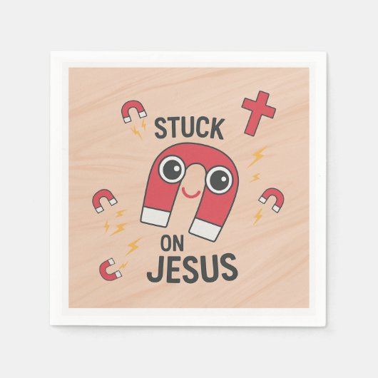 クリスチャン・キッズ・パーティー スタンダードカクテルナプキン (正面)