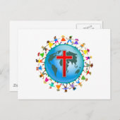 クリスチャン・キッズ ポストカード (正面/裏面)