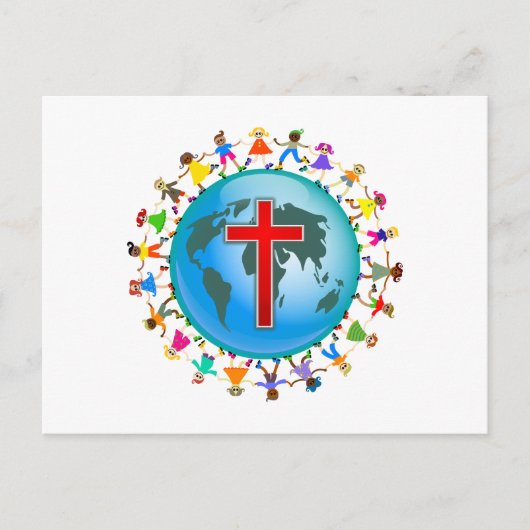 クリスチャン・キッズ ポストカード (正面)