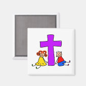 クリスチャン・キッズ マグネット (正面/裏面)