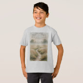 クリスチャン キッズ ローマ人への手紙 8章28節 聖書の詩 Tシャツ (正面フル)