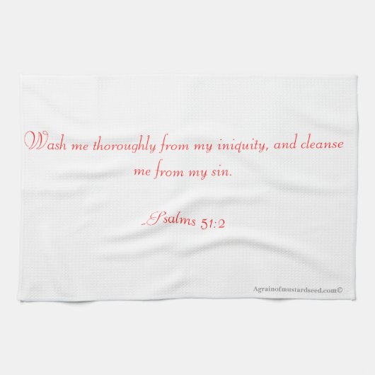 クリスチャン キッチンタオル (横)