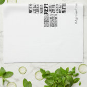 クリスチャン キッチンタオル (折り畳み)