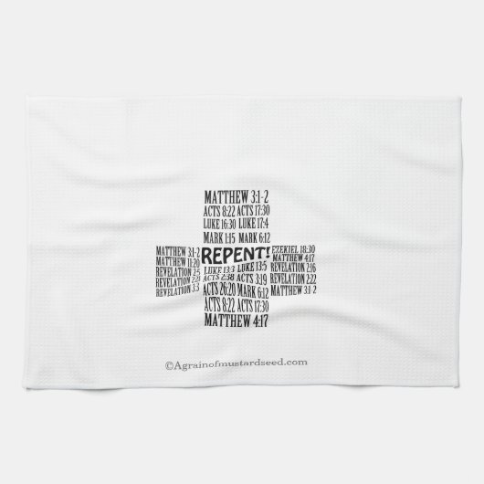 クリスチャン キッチンタオル (横)