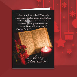 クリスチャン・キャンドルライト・クリスマス シーズンカード