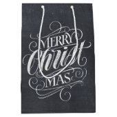 クリスチャン・キリスト・クリスマス・シャルボード書道 ミディアムペーパーバッグ (正面)