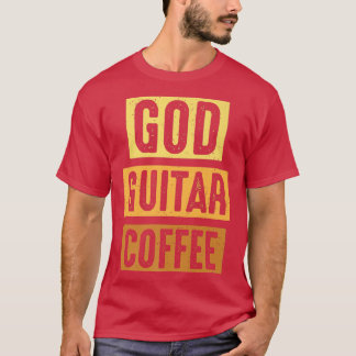クリスチャン・ギタリスト教会の礼拝ギタープレーヤー1 Tシャツ