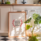 クリスチャン・クリスマスウォールアートマシュー5:7 ポスター