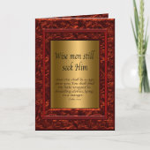 クリスチャン・クリスマスカード シーズンカード (正面)