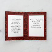 クリスチャン・クリスマスカード シーズンカード (内部)