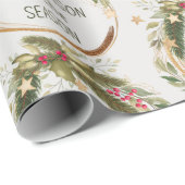 クリスチャン・クリスマス引用文イエズス・リューズ・シーズン ラッピングペーパー (ロールコーナー)