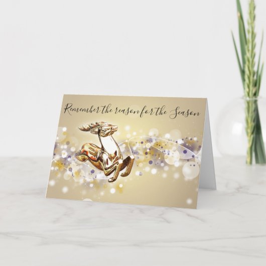 クリスチャン·クリスマス·カードのシーズンの理由 シーズンカード (正面)