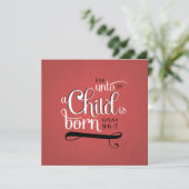 クリスチャン・クリスマス・カード、子どもは生まれ聖なる書物、 経典 シーズンカード (スタンド正面)