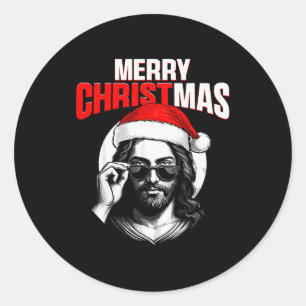 クリスチャン クリスマス パジャマ メンズ レディース プレゼント Xmas ラウンドシール