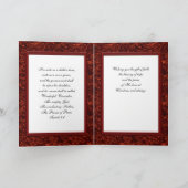 クリスチャン・クリスマス・ホリデー シーズンカード (内部)