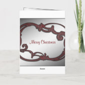 クリスチャン・クリスマス・ホリデー シーズンカード (裏面)