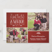 クリスチャン・クリスマス・ルカ2の複数写真 シーズンカード (正面)