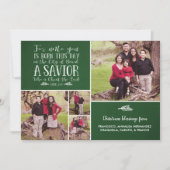 クリスチャン・クリスマス・ルカ2の複数写真 シーズンカード (正面)