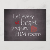 クリスチャン・クリスマス・引用文 シーズンポストカード (正面)