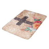 クリスチャン・クロス・イースター・イエス・バプテスト・カトリック・ラブ バスマット (アングル)