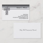 クリスチャン・クロス・ビジネス・カード 名刺 (正面/裏面)