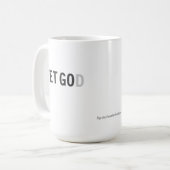 クリスチャン コーヒーマグカップ (正面左)