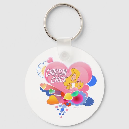 クリスチャン・シック キーホルダー (正面)