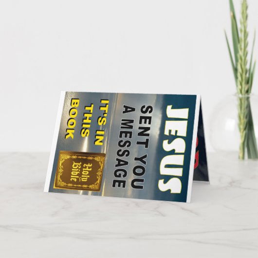 クリスチャン シーズンカード (正面)