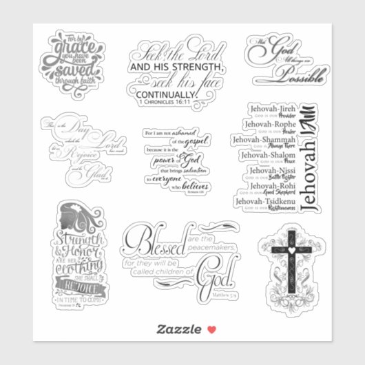 クリスチャン シール (シート)