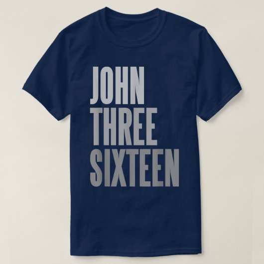 クリスチャン・ジョン316 Tシャツ (デザイン正面)