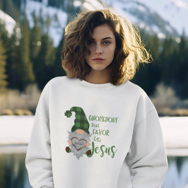 クリスチャン・セント・パトリック格言かわいい女性の白 スウェットシャツ