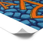 クリスチャン・チロー魚 ポスター (角)