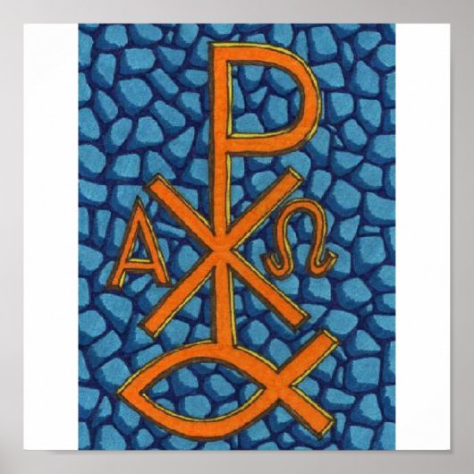 クリスチャン・チロー魚 ポスター (正面)