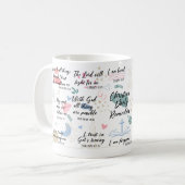 クリスチャン・デイリー・リマインダー コーヒーマグカップ (正面左)