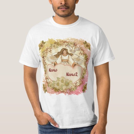 クリスチャン トルーラブ エンジェル Tシャツ (正面)