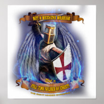 クリスチャン・ナイト兵士のポスター