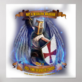 クリスチャン・ナイト兵士のポスター ポスター