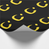 クリスチャン・ナザレスピリチュアルの黄色のシンボル ラッピングペーパー (角)