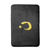 クリスチャン・ナザレーネのシンボル連帯の黒幕 バスマット (正面縦)