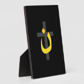 クリスチャン・ナザレーネのシンボル連帯クロス・デコール フォトプラーク (側面)