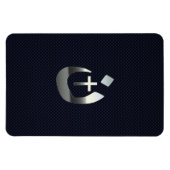 クリスチャン・ナザレーネの炭素に対する連帯 マグネット (横)