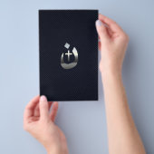 クリスチャン・ナザレーネ十字連帯シルバー チラシ (ハンドル)