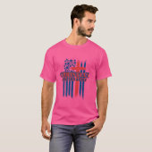 クリスチャン+ナショナリスト ジョークグッズ Tシャツ (正面フル)