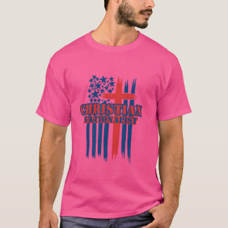 クリスチャン+ナショナリスト ジョークグッズ Tシャツ