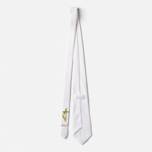 クリスチャン ネクタイ (裏面)